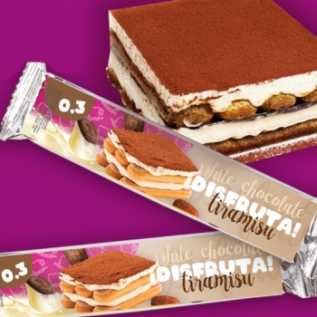 Белый шоколад Disfruta! тирамису