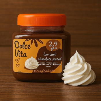 Сливочно-шоколадная паста Dolce Vita на эритрите
