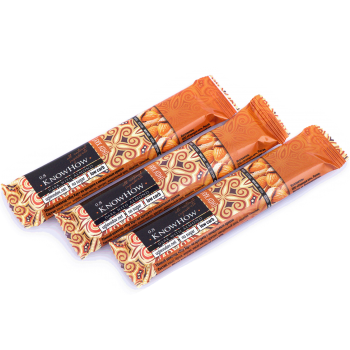 Темный шоколад KnowHow на эритрите с миндалем