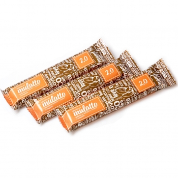 Шоколад Mulatto с миндалем на эритрите и сливках