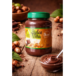 Сливочно-шоколадная паста Dolce Vita на эритрите с орехами, 500 мл